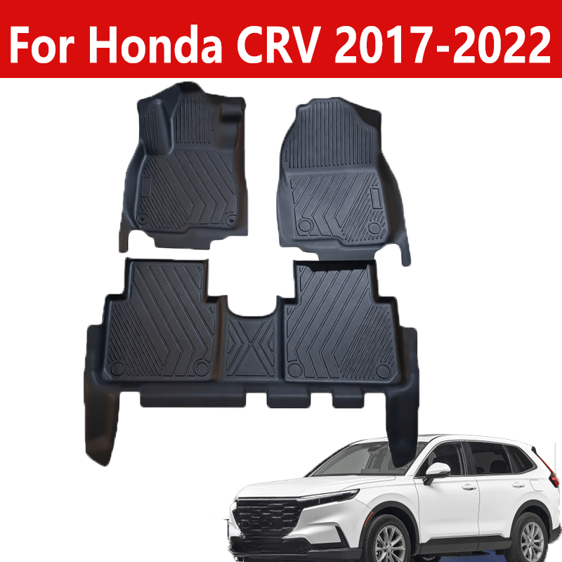 Car Accessories Quirky - TPE Autofußmatten für Honda CRV 2017-2022,