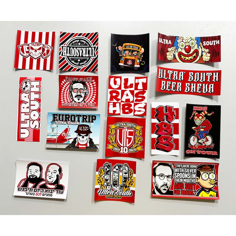 Car Accessories Window - 15 verschiedene Hapoel Beer Sheva FC