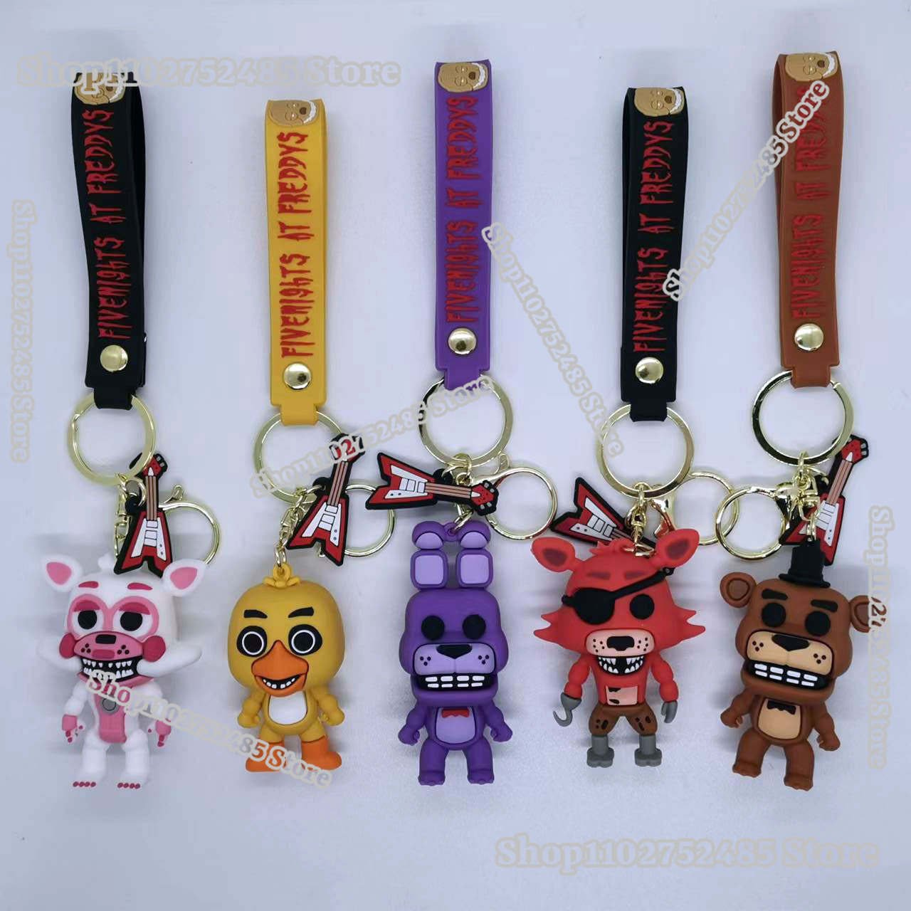 Car Accessories Etsy - 5 Stück Cartoon Anime FNAF Figuren