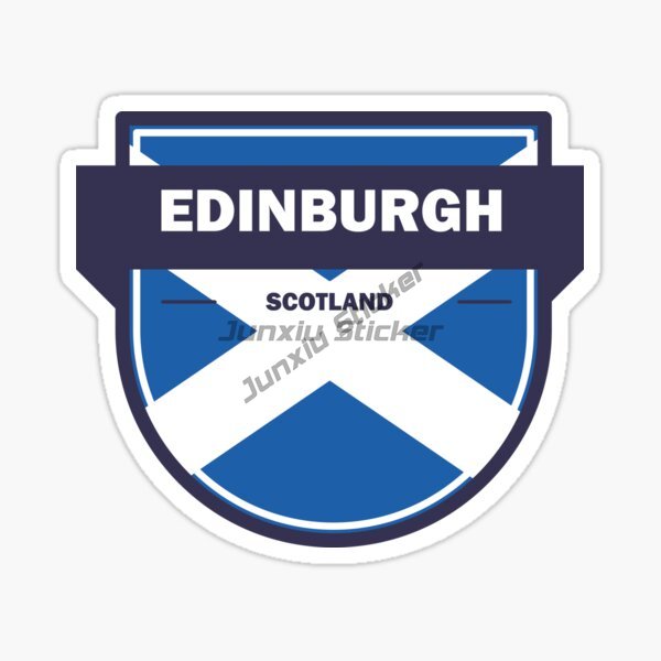 Car Accessories Edinburgh - EDINBURGH SCHOTTLAND Landschafts-Autoaufkleber, selbstklebend, wasserfest, für