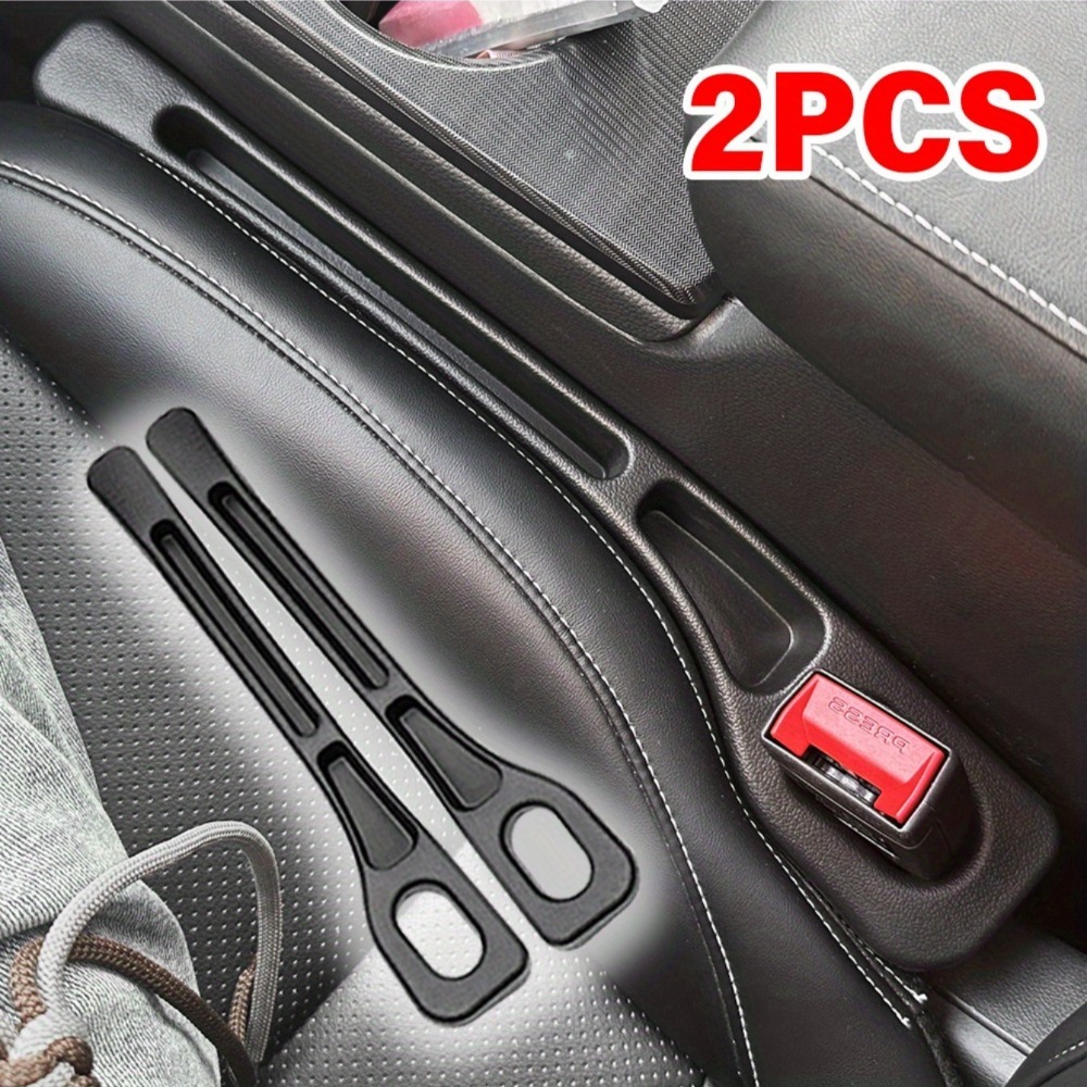 Car Accessories Quirky - 2 Stück Auto-Sitzlückenfüller, Aufbewahrungsbox für Sitzspalten,