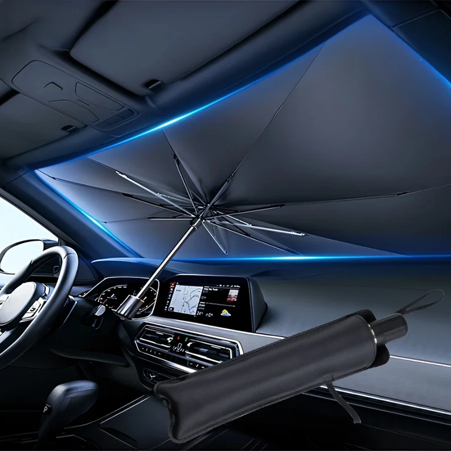 Car Accessories Quirky - Multifunktionaler, praktischer, faltbarer Sonnenschutz für die