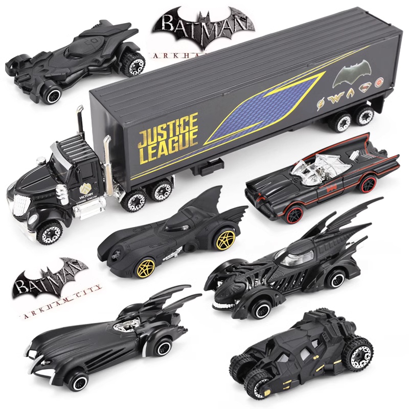 Car Accessories For Boys - Fledermausförmige Geschenkbox Legierung Auto-Modell Nicht-Rückziehbares Rennauto