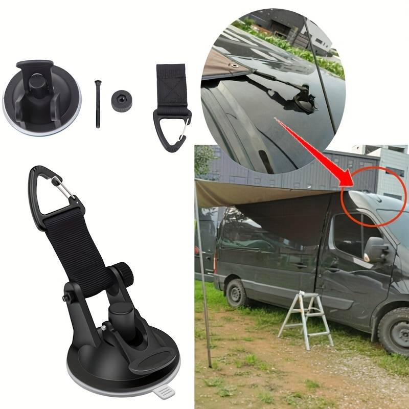 Car Accessories Inside - 4Pcs Wohnmobile Auto Saugnapf Anker Sicherung