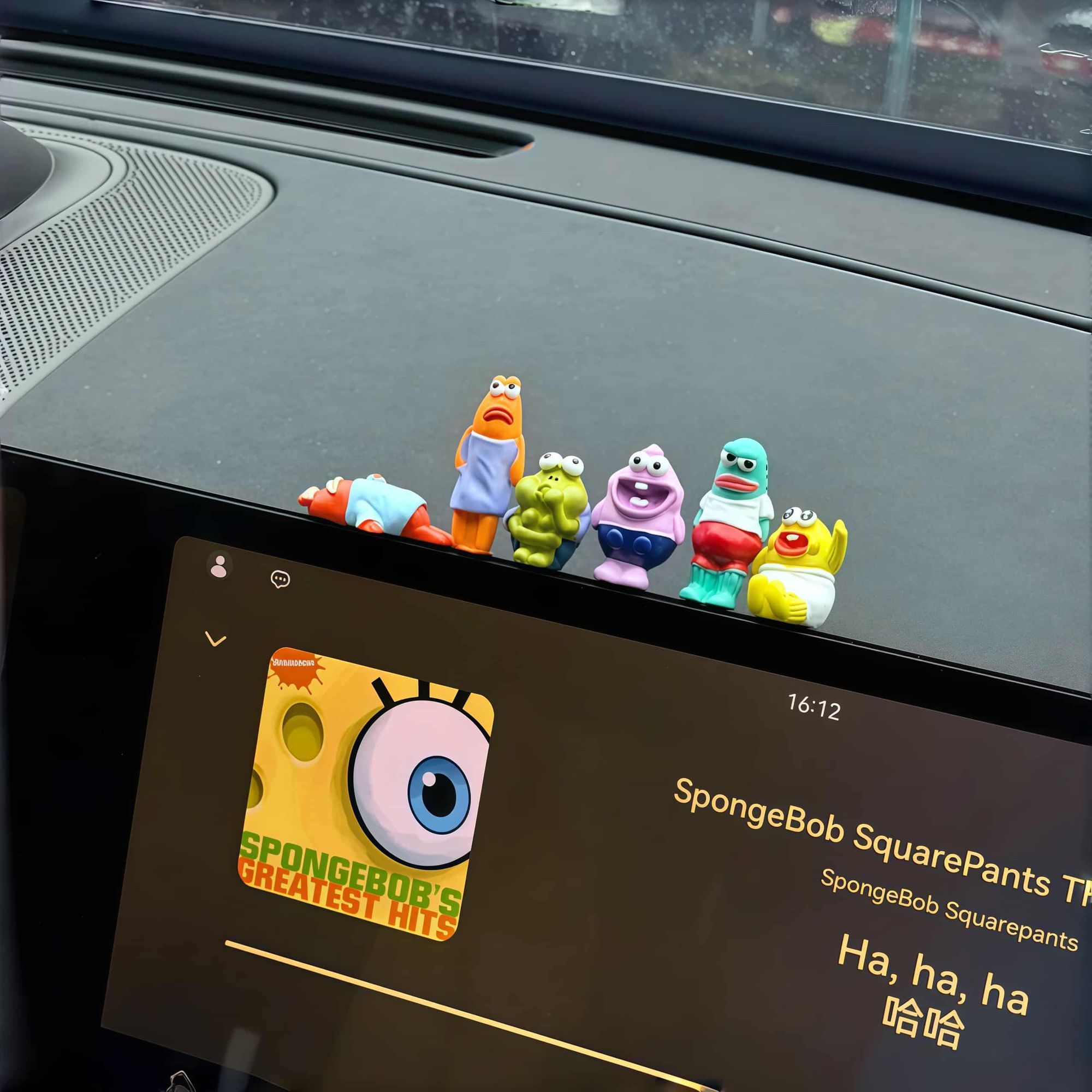 Car Accessories Girly - SpongeBob Figur-Ornament, Niedliche Bikini Bottom Charaktere