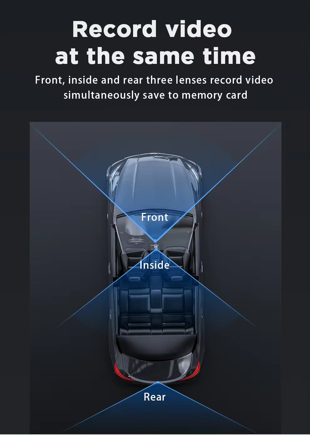 Versteckte 3 Kameras 2K Dashca – Car Dash Cam Bewertung und Preis