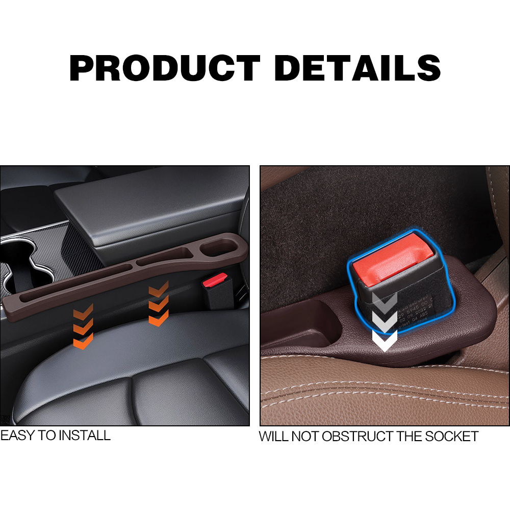 2PCS Neue Auto Sitz Lücke Füll – Car Accessories Quirky Bewertung und Preis