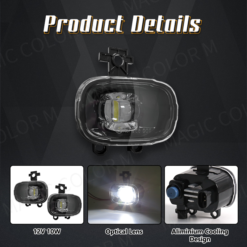 2pcs led nebels chein werfer f – Car Accessories Xcent Bewertung und Preis