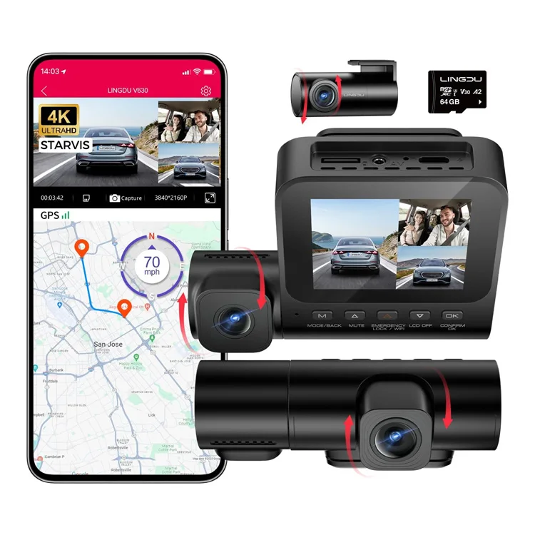 LINGDU V630 4K 2,4'' Bildschir – Car Dash Cam Bewertung und Preis
