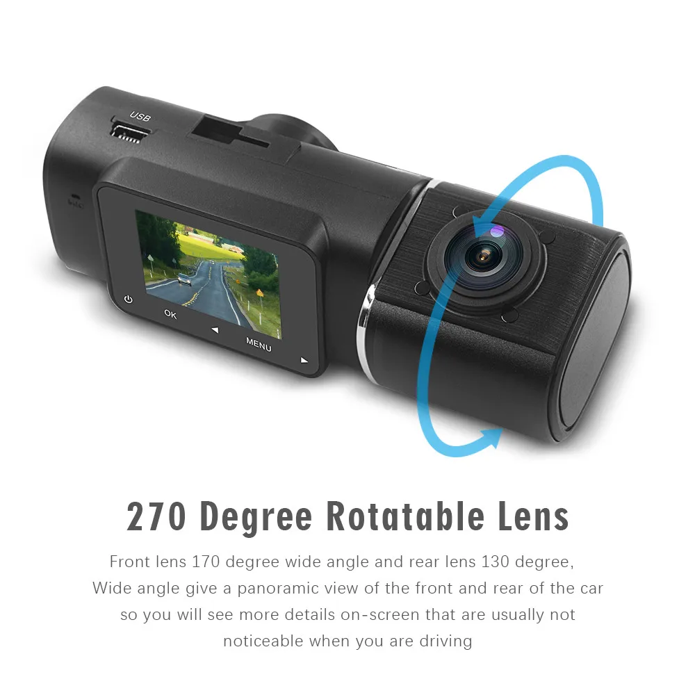 Auto Dual-Dashcam Vorne und In – Car Dash Cam Bewertung und Preis