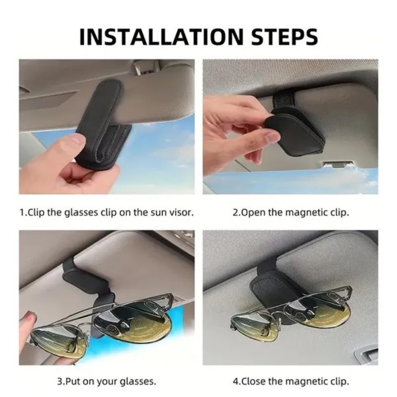 Auto-Sonnenblenden-Brillenhalt – Car Accessories Etsy Bewertung und Preis