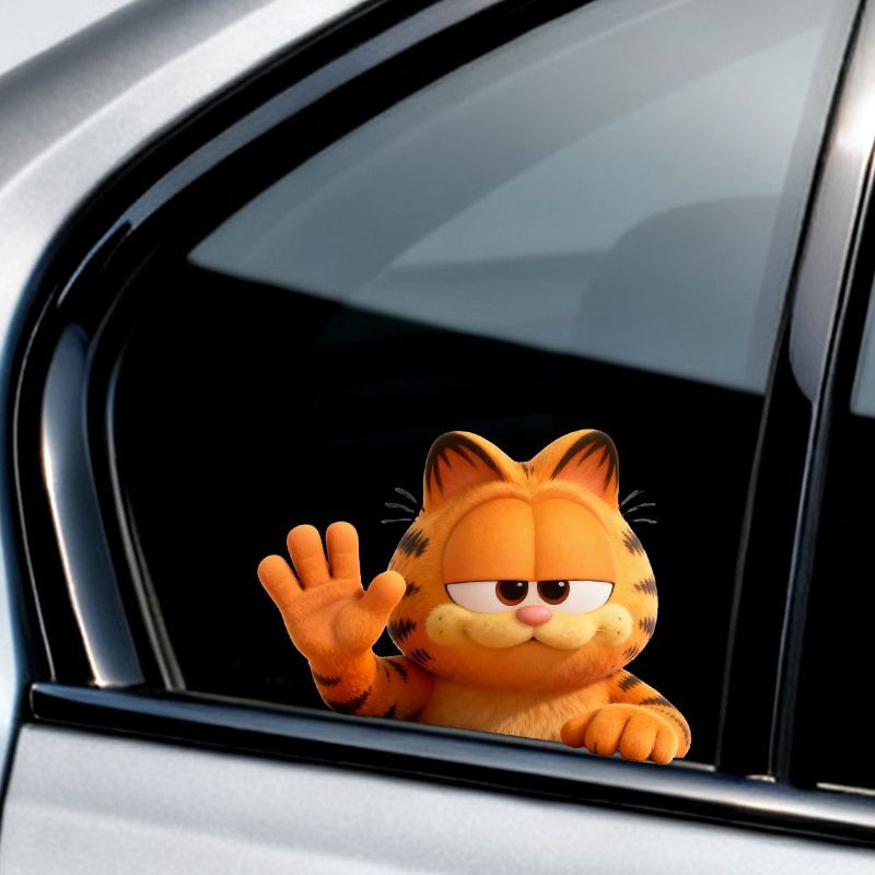 Garfield Anime Cartoon Niedlic – Car Accessories Window Bewertung und Preis