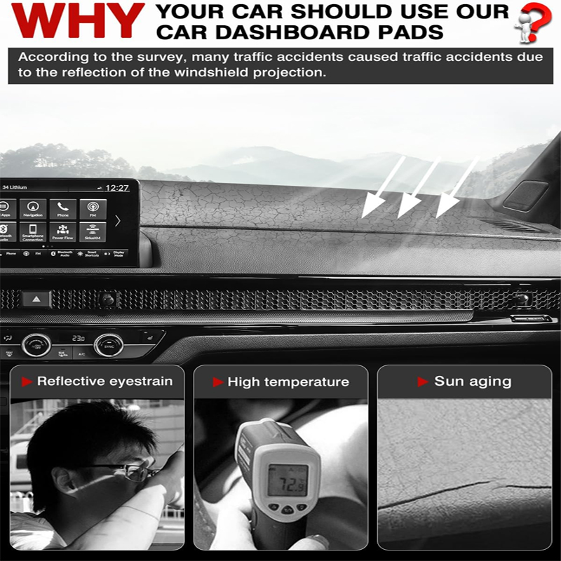 Anti-Glare Armaturenbrettabdec – Car Accessories Quirky Bewertung und Preis
