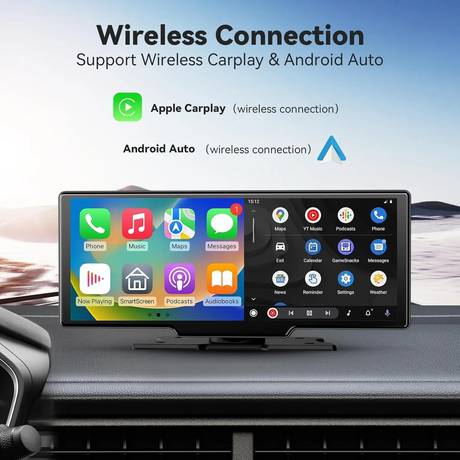 Tragbare 10,26'' Dashcam mit k – Car Dash Cam Bewertung und Preis