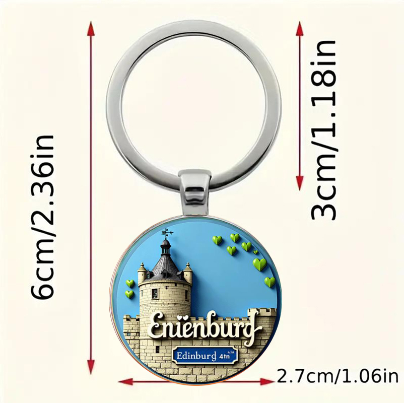 Runder Schlüsselanhänger im mi – Car Accessories Edinburgh Bewertung und Preis